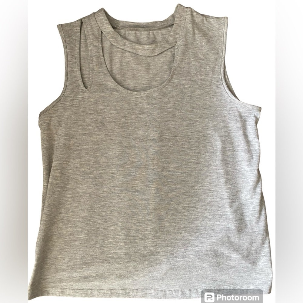 Women’s shirt with cutouts, size M